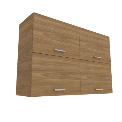 Armário Aéreo 4 portas Basculantes_150cm 1-2